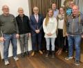 Bild: Förderverein Freibad Waldsassen/exb
Die Führungsspitze des Freibad-Fördervereins Waldsassen (von links) Bernhard Lux, Helmut Horcher, Bernd Sommer, Kerstin Dietz, Hubert Siller, Stefanie Ernstberger, Markus Mickisch und Andreas Hoschek.