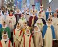 Bild: Kunz
Erstmals seit zwei Jahren waren die Sternsinger von Herz Jesu wieder unterwegs.