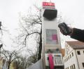 Bild: Gabi Schönberger
Die alte Telekom Telefonsäule in der Innenstadt in Weiden, versorgt den Unteren und Oberen Markt mit schnellem 5G-Netz.