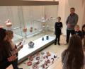 Bild: Irene Fritz/exb
Kinder der Kunst AG der Clausnitzer Grundschule im Internationalen Keramik-Museum