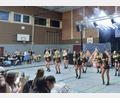 Bild: mde
Die Prinzengarde des Waldecker Carneval Vereins (WCV) unter der Trainingsleitung von Larissa Sollfrank sorgte mit einem Showtanz für Unterhaltung. Den Abend über heizte zudem die Band "Lederhosen-Lackl" mächtig ein.