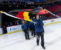 Bild: Arndt Falter/FISU World University Games
Jakob Lauerer bei der Eröffnungszeremonie im Olympiastadion von Lake Placid.