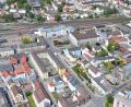 Luftbild: Ascherl
Wie soll das Quartier rund um den Weidener Bahnhof in Zukunft aussehen? Was soll dort geboten werden? Die Stadt sammelt Ideen von ihren Bürgern.