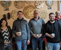 Bild: Bernhard Wenning/exb
Die Gewinner des Brotzeitschießens (von links) Katja Grundler, Michael Schürr, Wolfgang Hertlein, Matthias Hirsch und Bernhard Wenning.
