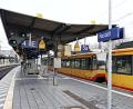 Bild: Uli Deck/dpa
Ein Bahnsteig am Bahnhof Rastatt. Dort haben zwei Mädchen eine 14-Jährige brutal zusammengeschlagen.