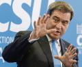 Bild: Daniel Karmann/dpa
Auf der CSU-Fraktionsklausur in Kloster Banz sprach Ministerpräsident Markus Söder von einem „Paket aus Start- und Umzugshilfen“.