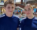 Bild: rbg
Leonhard Fütterer (links) und Hanna Hirsche vom Tirschenreuther Schwimm-Club konnten sich für die bayerischen Langstreckenmeisterschaften am Wochenende in Bayreuth qualifizieren.