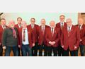 Bild: wku
Nach den Wahlen beim Männergesangverein Kürmreuth: (von links) Georg Paulus, Adolf Gaßner von der Sängergruppe Amberg, Hermann Paulus, Peter Mederer, Karl-Heinz Merkl, Manfred Pirner, Fritz Englhardt, Hans-Jürgen Hüttner, Chorleiter Wolfgang Prasse und Baptist Kraus.