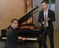 Bild: Petra Hartl
Der Pianist Viktor Soos und Max Vogler an der Oboe bilden das Duo Monasterium.