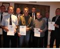 Bild: kro
Die Soldatenkameradschaft Griesbach ehrte langjährige Mitglieder. Im Bild (von links) Thomas Häring, Stefan Wurm, Zweiter Kreisvorsitzender Josef Meisl, Martin Schmid, Bürgermeister Franz Schöner, Arno Weig, Vorsitzender Ludwig Gradl und Günter Gradl.