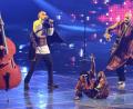 Archivbild: Jens Büttner/dpa
Das Kalush Orchestra aus der Ukraine gewann den Eurovision Song Contest 2022 in Turin.