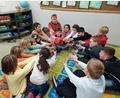 Bild: jua
Nachmittagsbetreuung an der Grundschule in Nabburg: Die Kinder haben ihre Freude daran.