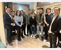 Bild: Maria Sponsel/exb
Luis Forster (Dritter von rechts) ist neuer Vorsitzender der Jungen Union Weiden. Mit im Bild sein Vorstandsteam und die Spitzen von Kreisverband und Fraktion.