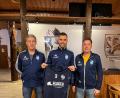 Bild: mc
Auf dem Bild von links Vorsitzender Robert Liermann, Stefan Krachunov und Spielleiter Rainer Liermann.