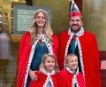 Bild: exb; IG Faschingszug
Das Kinderprinzenpaar Marie I. (Lindner) und Matthias I. (Polgar) sowie Prinzessin Sabrina II. (Kohl) und Prinz Robert I. (Lindner) regieren in der Faschingssaison 2023.