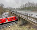 Bild: Matthias Bäumler/fph
Die Brücke auf der B 303 bei Marktredwitz wird demnächst abgerissen.
