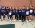 Bild: öt
Die Spielerinnen des SV Neusorg samt Trainerstab beim Tischtennis-Bezirksranglistenturnier in Burglengenfeld.