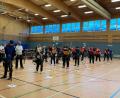 Bild: Christian Wagner/exb
Großkampftag herrschte beim Saisonfinale der Regionalliga-Bogenschützen in der Turnhalle der Mittelschule Pressath.