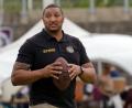 Bild: Dieter Jäschke
Daniel Emmanuel ist seit rund 20 Jahren vom Virus American Football infiziert. Der dreimalige German-Bowl-Gewinner und Coach der Mad Bulldogs fiebert dem Super Bowl entgegen.