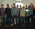 Bild: gel/exb
Bezirksvorsitzender Hermann Müller (links) und Ehren-Kreisvorsitzender Rudi Stepper (Sechster von links) mit den Geehrten (von links) Stefan Mühleisen, Sebastian Stock, Christian Schrott, Erich Dömel, Angelika Hiltner, Thomas Gebele, Helga Powalla, Reinhard Weber und Eveline Süß.