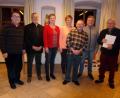 Bild: Kolpingfamilie St. Marien
Für langjährige Mitgliedschaft zeichnete die Kolpingsfamilie auch diese treuen Mitglieder aus (von links): Pfarrer Herbert Mader, Georg Gradl, Sabine Falk, Gitte Kogelbauer, Johann Meier, Franz Kogelbauer und Hans Schötz.