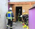 Bild: hd
Aus noch ungeklärter Ursache brannte es am Freitag in einer Sauna des Sibyllenbades. Die Einsatzkräfte rückten mit schwerem Atemschutz an.