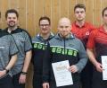 Bild: ttv
In der Bezirksliga-Konkurrenz siegte der SC Eschenbach (links) vor dem TV Nabburg (rechts) und der DJK Steinberg (Mitte).