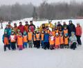 Bild: axs
23 Mädchen und Jungen nahmen bei dem spontanen Kinder-Skikurs des Ski-Clubs Tirschenreuth am Fahrenberg teil.