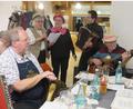 Bild: jzk
Herbert Diesner (Gitarre) und Roland Küffner (Akkordeon) begleiteten die beiden Kemnather Sängerinnen Monika Fink und Sieglinde Wick (von links).