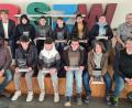 Bild: BSZ Wiesau/exb
Die Wiesauer Mittelschüler zusammen mit BSZ-Schulleiter Thomas Metzler (hinten links) und ihren Lehrern Matthias Burger (vorne links), Andreas Büttner (hinten rechts) und Manfred Sladky (vorne rechts).