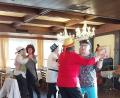 Bild: Marianne Scheffler/exb
Im Landgasthof "Igel" stieg der Weiberfasching der AWO Tirschenreuth.