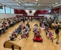 Bild: Wisgickl/exb
Beim Kinderfasching war nochmal viel los in der Nordgauhalle.