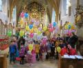 Bild: Schlehuber/exb
Der Kleinkinder-Faschingsgottesdienst in der Kirche stand ganz im Zeichen des Faschings.