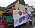 Bild: wrm
Die Pfadfinder Windischeschenbach sind als "Superhelden" beim Faschingszug in Neuhaus dabei.