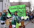Bild: gb
Der SV-Plößberg machte beim Faschingszug in Plößberg Werbung für sein Jubiläum, das coronabedingt von 2021 auf 2023 geschoben werden musste.