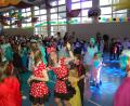 Bild: fla
Von Mickey Maus bis Fee: Bei einer Polonaise ging es beim Kinderfasching in Waldthurn rund.