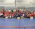 Bild: khg
Die drei teilnehmenden Teams (von links): Turniersieger Auerbach, Poppenricht und Vilseck.