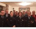 Bild: Petra Kraus/exb
Aktive und passive Mitglieder der Feuerwehr Zogenreuth werden geehrt: (von links) Vorsitzender Markus Neukam, Landrat Richard Reisinger, Miriam Wiesent, der Feuerwehrbeauftragte der Stadt Auerbach, Josef Lehner, Georg Trenz, Petra Kraus, Wolfgang Wiesent, Kommandant Günter Strauß, Georg Roßbacher und Zweiter Bürgermeister Norbert Gradl.
