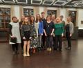 Bild: Kreismusikschule/exb
Die Gesangsklassen von Laura Demjan (Zweite von links) und Lisa Müller (Vierte von links) zeigten ihr Können.