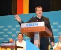 Bild: rti
Leidenschaftlich und gestenreich stimmt Ministerpräsident Markus Söder in Erbendorf über 100 Minuten auf die Landtagswahl ein.
