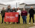 Bild: Jusos Oberpfalz
Der frisch gewählte Vorstand (von links): Beisitzer Benedikt Rupp, Stellvertretender Vorsitzender Bastian Käsbauer, Vorsitzende Christina Schmid, Beisitzerin Luisa Kaiser, Stellvertretende Vorsitzende Franziska Hartmann, Beisitzer Alexander Rödl