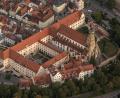 Bild: Archiv Pfarrei St. Georg
Rund um St. Georg wurde in den Jahren von 1665 bis 1692 das mächtige Jesuitenkolleg errichtet mit Räumen für die Patres des Ordens, die Ordensbrüder sowie für das angegliederte Gymnasium samt Internat.