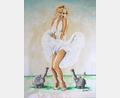Bild: Walentowski Galerien/exb
Originell und witzig sind auch die Bilder von Komiker Otto Waalkes. Über 20 seiner Zeichnungen sind bei der Ausstellung "Lindenberg - Waalkes - Zander" vom 3. Juni bis 23. Juli im Museumsquartier ausgestellt.