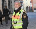 Bild: Gabi Schönberger
Stefan, Zrenner, dienstältestes Mitglied der Sicherheitswacht Weiden, auf Streife.