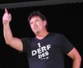 Bild: e
Markus Langer hat's schriftlich: "I derf des".