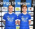 Bild: Dagmar Nachtigall
Sebastian Bauer (links) und Andreas Schächerer werden ab der Saison 2023/24 das Trikot der SpVgg SV Weiden tragen.