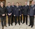 Bild: usc
Besondere Ehrungen gab es in der Jahresversammlung der FFW Gailoh; von links: 2. Bürgermeister Martin Preuß, Kommandant Thimo Höcherl, Günther Augsberger, der 40 Jahre Vereinsmitglied ist, die Empfänger des Goldenen Brandschutz-Ehrenzeichens Anton und Bernhard Honig, Stadtbrandinspektor Christoph Bachmann und Martin Heindl, Vorsitzender des Gailoher Feuerwehrvereins.