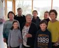 Bild: fvo
Brigitta Rupprecht (vorne, Mitte) feiert gut gelaunt ihren 85. Geburtstag.