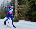 Bild: chl
Jonathan Epp vom SC Monte Kaolino Hirschau sichert sich den Titel des Oberpfalzmeisters im Skilanglauf.
