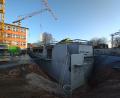 Bild: Stadt Weiden / Amt für Hochbau und Gebäudemanagement /exb
Die beiden Untergeschosse des neuen Erweiterungsbaus an der Pestalozzi-Mittelschule in Weiden stehen bereits. Die Arbeiten am dem Millionenprojekt liegen damit im Zeitplan.